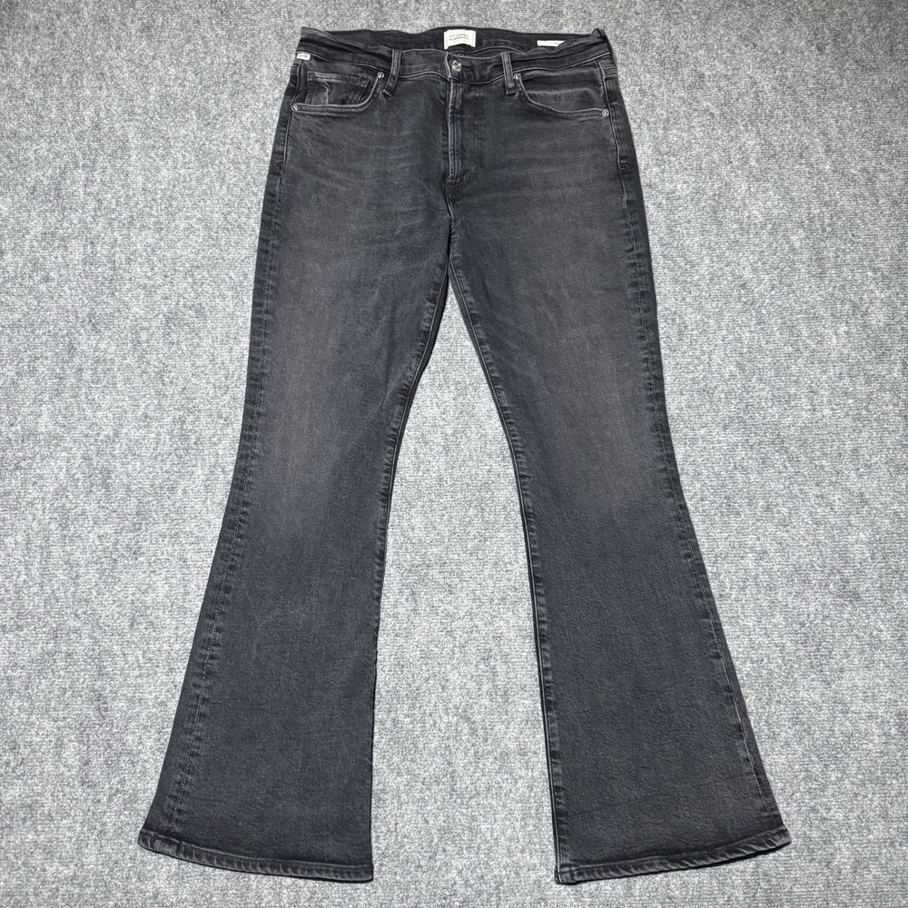 Citizens of Humanity Emanuelle Slim Bootcut Black Jeans Size 29x30
